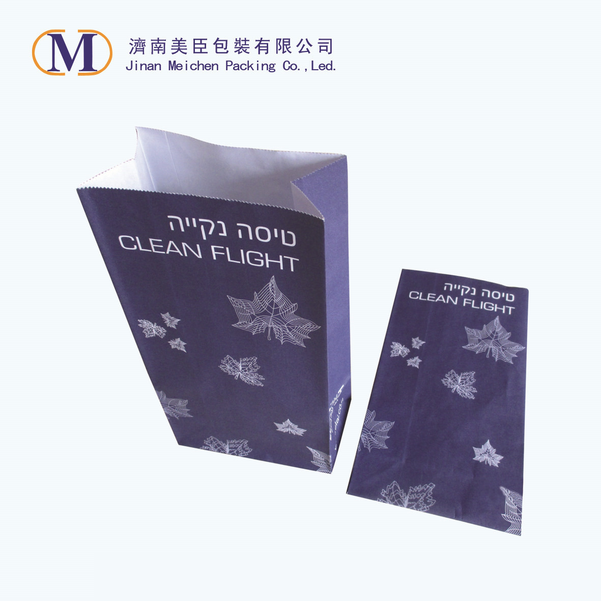 விமான வாந்தி பைகள் என்ன சிறப்பு பொருட்களால் செய்யப்படுகின்றன?